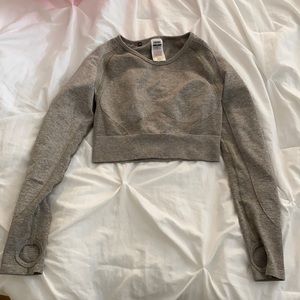 Gymshark cropped long sleeve